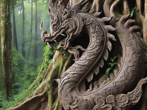 Nouvel an chinois 2024, année du dragon de bois
