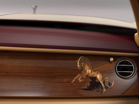 Rolls-Royce dévoile la Ghost Majestic Horse pour célébrer l'année du cheval, dans l'astrologie chinoise